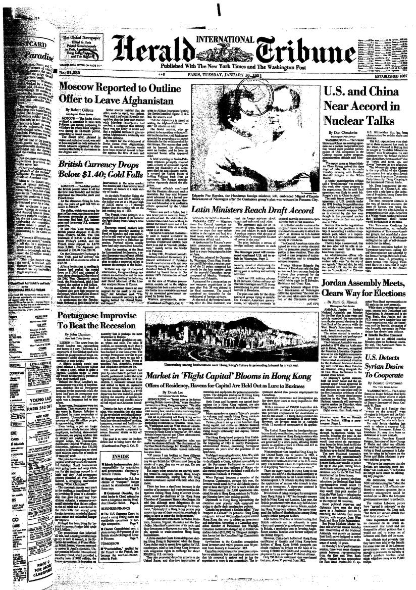 International Herald Tribune